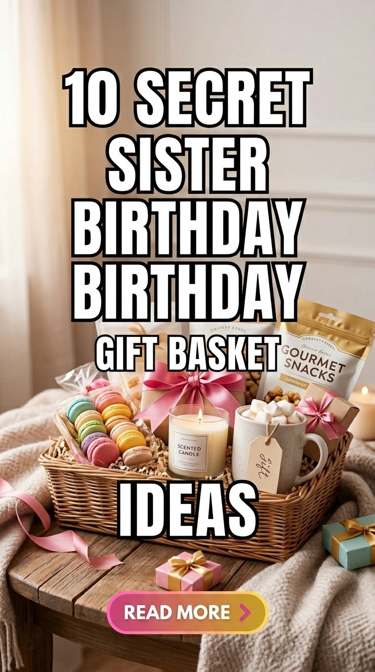 10 Secret Sister Birthday Gift Basket Ideas