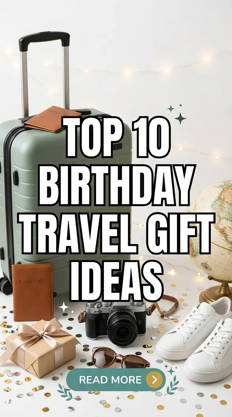 Top 10 Birthday Travel Gift Ideas