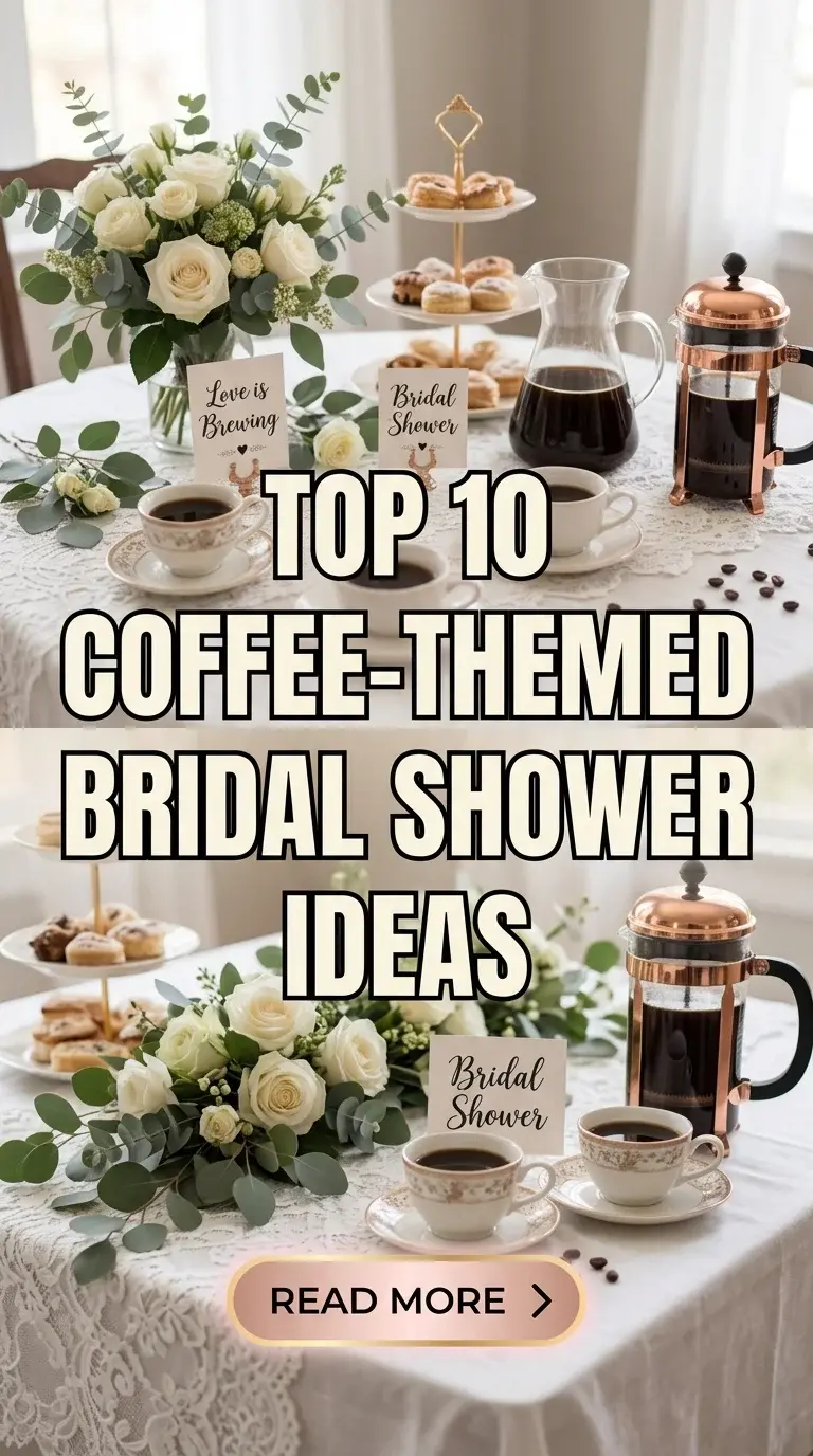 Top 10 Coffee-Themed Bridal Shower Ideas