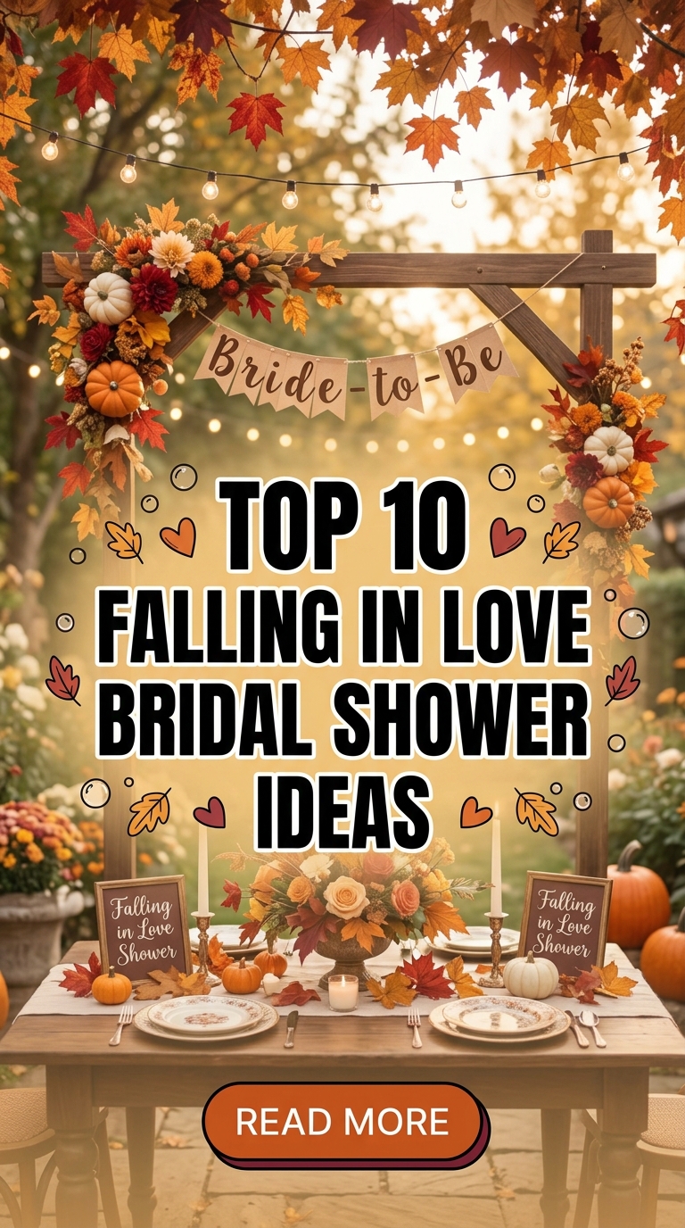 Top 10 Falling in Love Bridal Shower Ideas