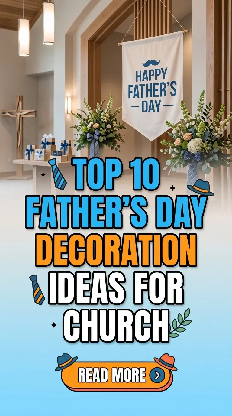 Top 10 Father’s Day Decoration Ideas for Church