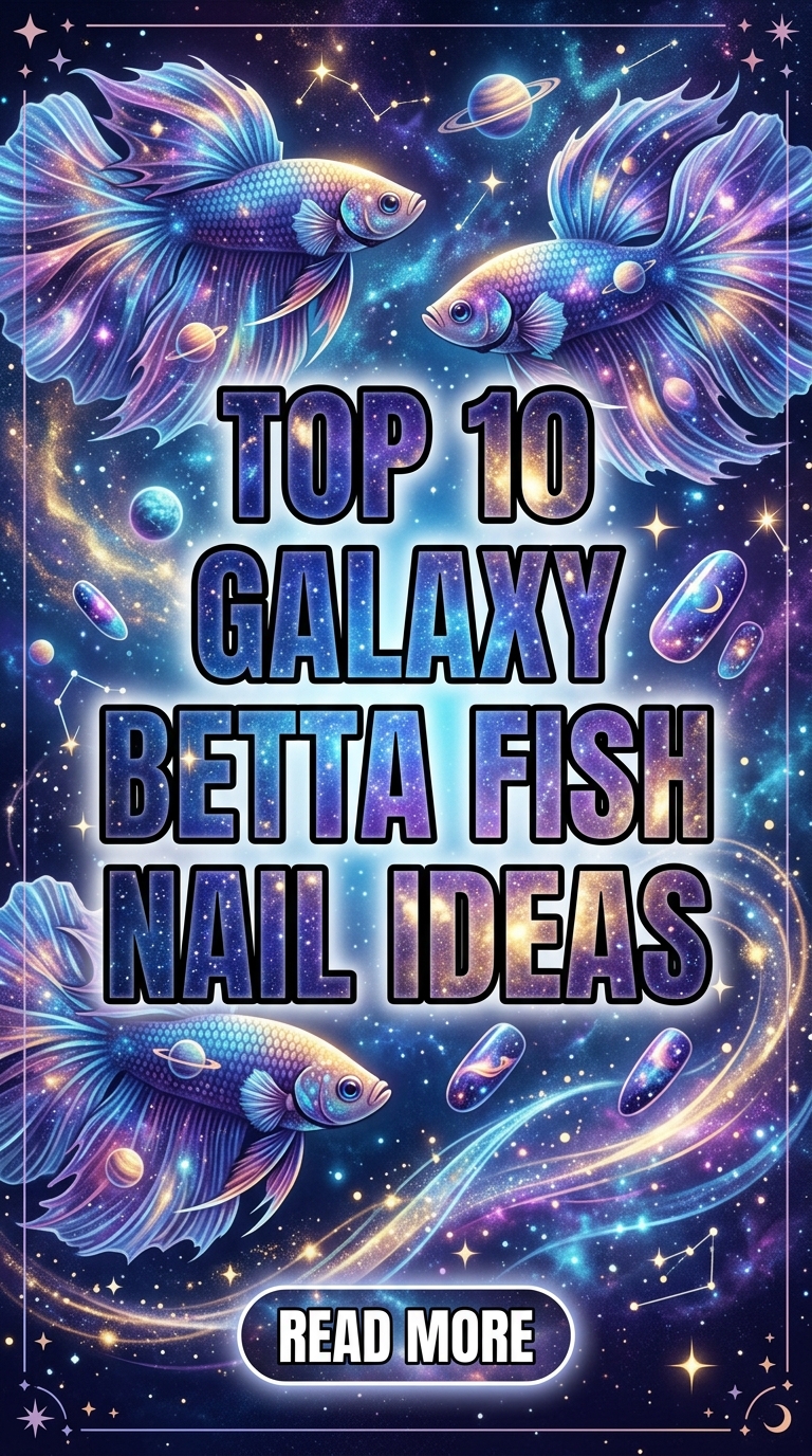 Top 10 Galaxy Betta Fish Nail Ideas