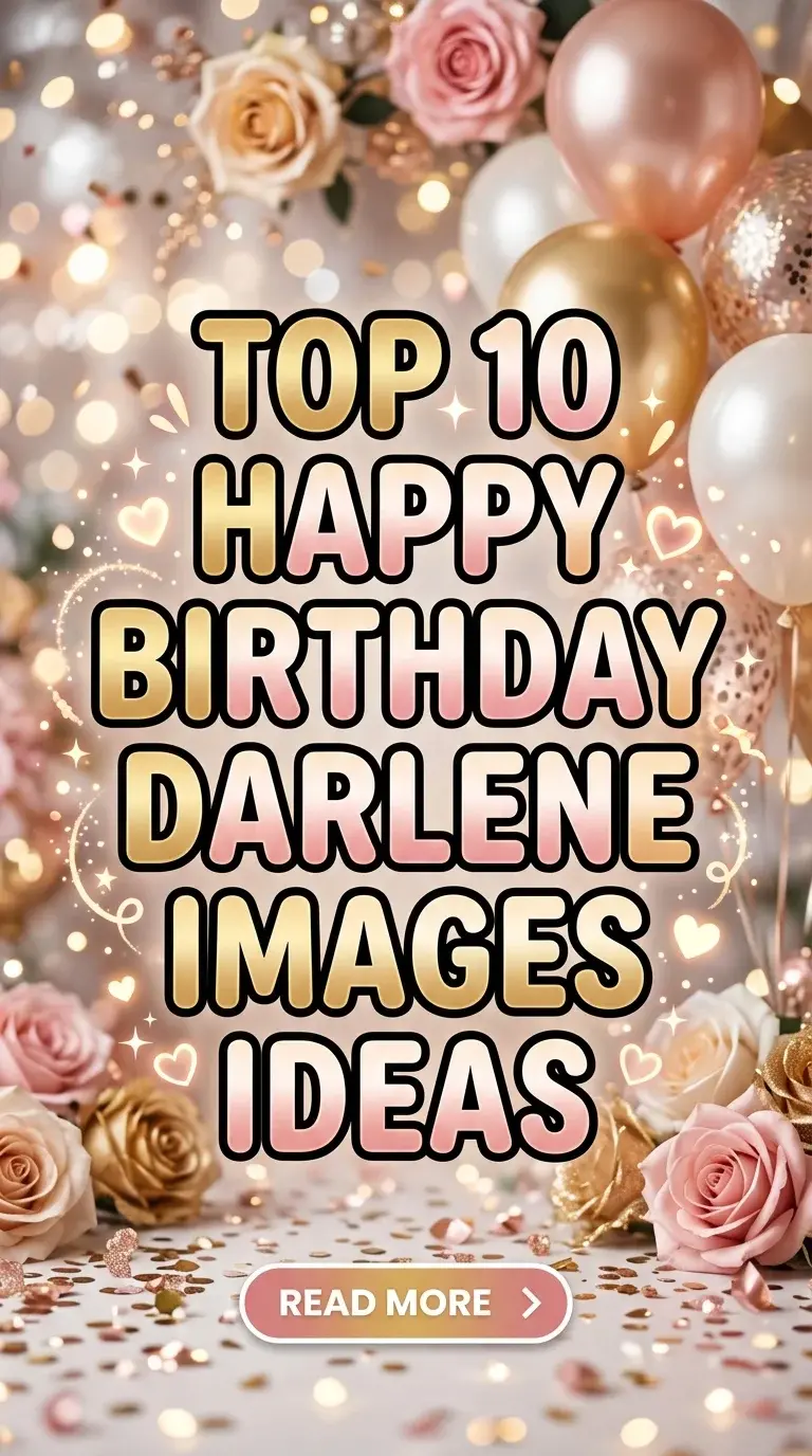 Top 10 Happy Birthday Darlene Images Ideas