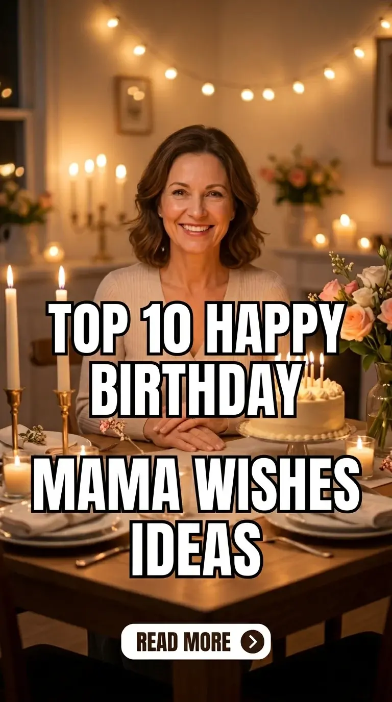 Top 10 Happy Birthday Mama Wishes Ideas