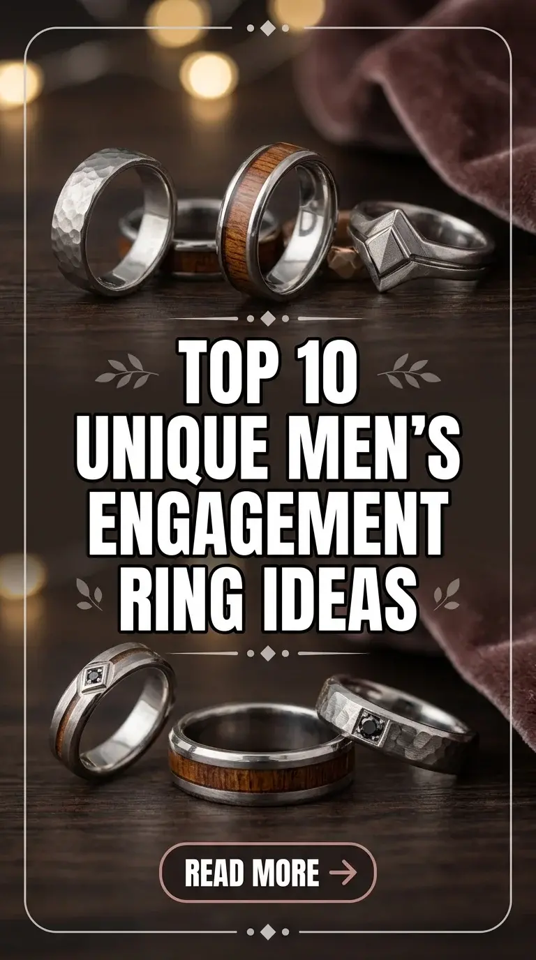 Top 10 Unique Men’s Engagement Ring Ideas