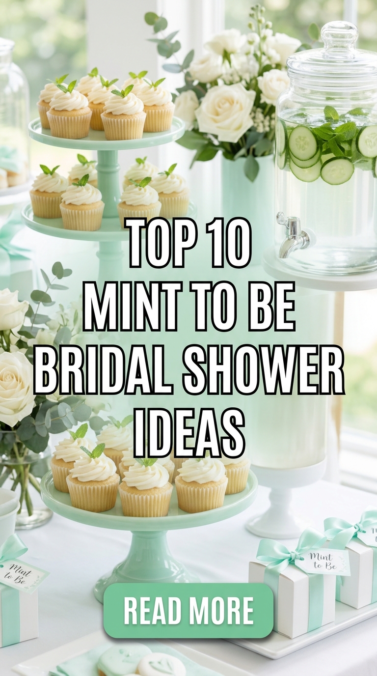 Top 10 Mint to Be Bridal Shower Ideas