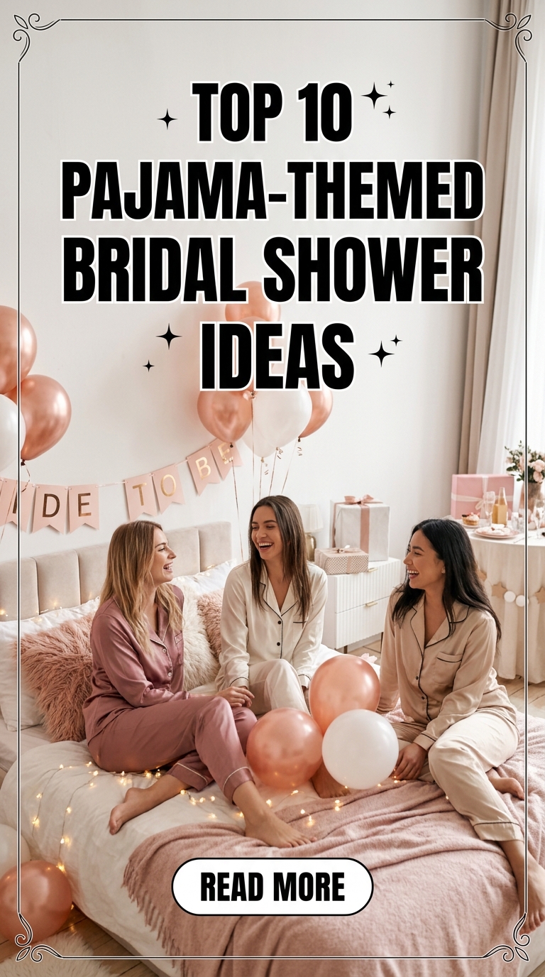 Top 10 Pajama-Themed Bridal Shower Ideas