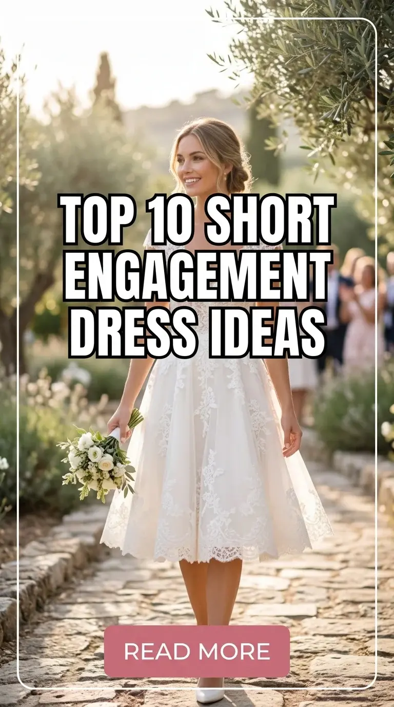 Top 10 Short Engagement Dress Ideas