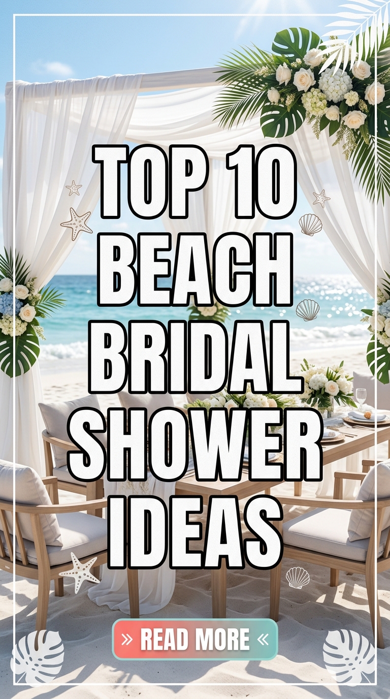 Top 10 Beach Bridal Shower Ideas