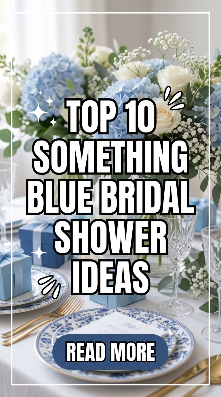 Top 10 Something Blue Bridal Shower Ideas