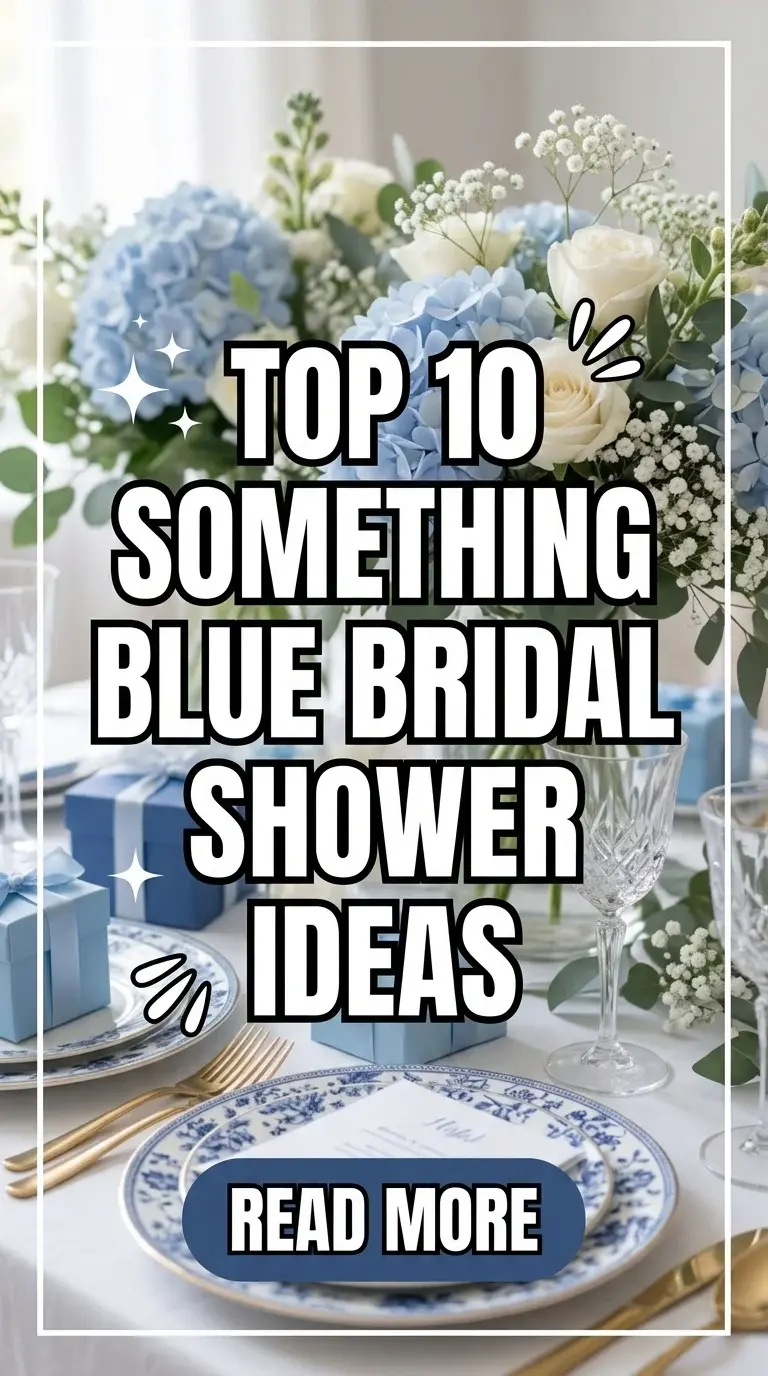 Top 10 Something Blue Bridal Shower Ideas