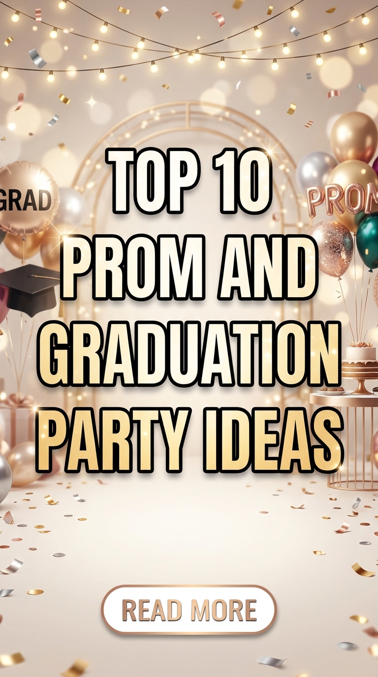 Top 10 Prom and Graduation Party Ideas