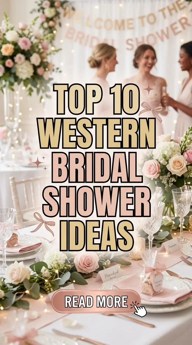 Top 10 Western Bridal Shower Ideas