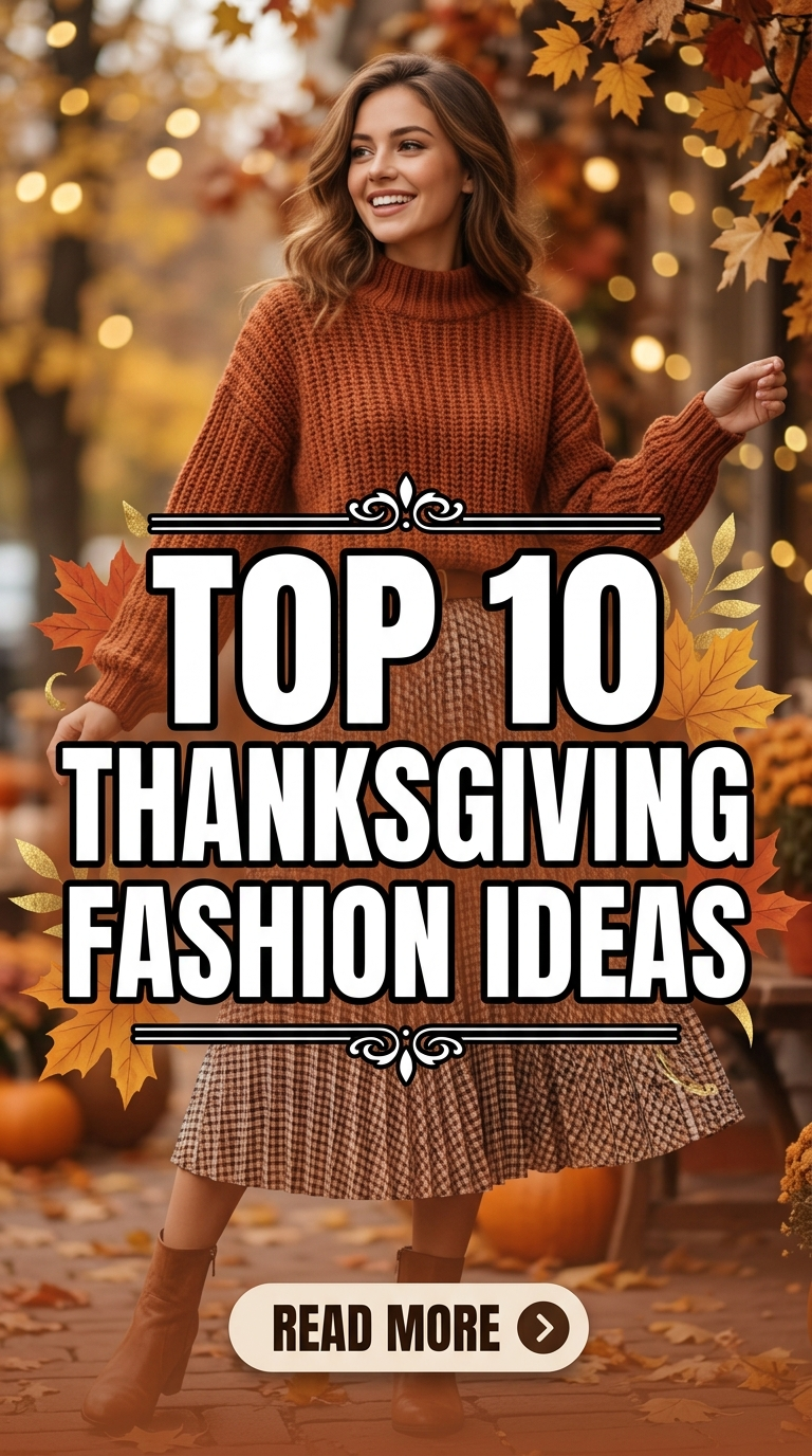 Top 10 Thanksgiving Fashion Ideas