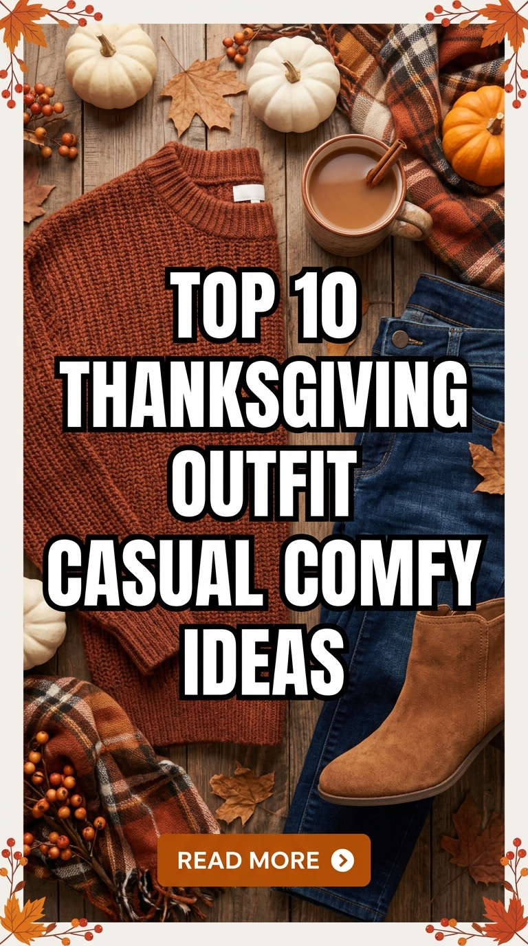 Top 10 Thanksgiving Outfit Casual Comfy Ideas