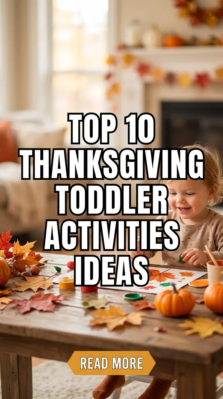 Top 10 Thanksgiving Toddler Activities Ideas