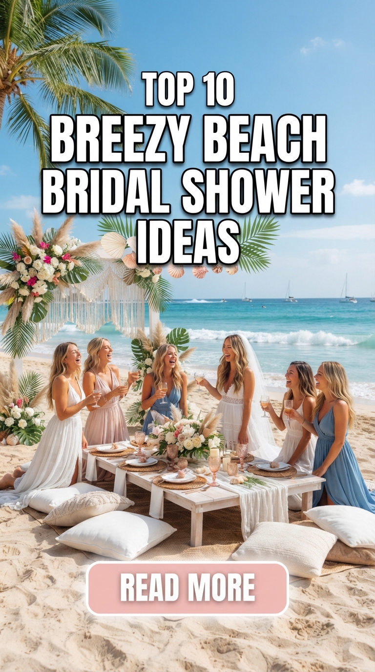 Top 10 Breezy Beach Bridal Shower Ideas