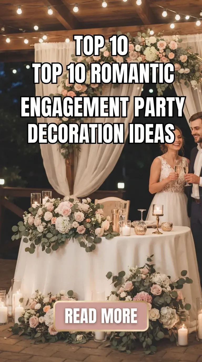 Top 10 Romantic Engagement Party Decoration Ideas