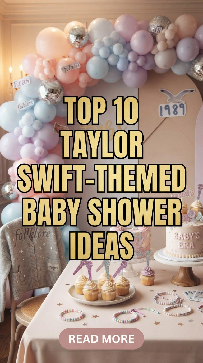 Top 10 Taylor Swift-Themed Baby Shower Ideas