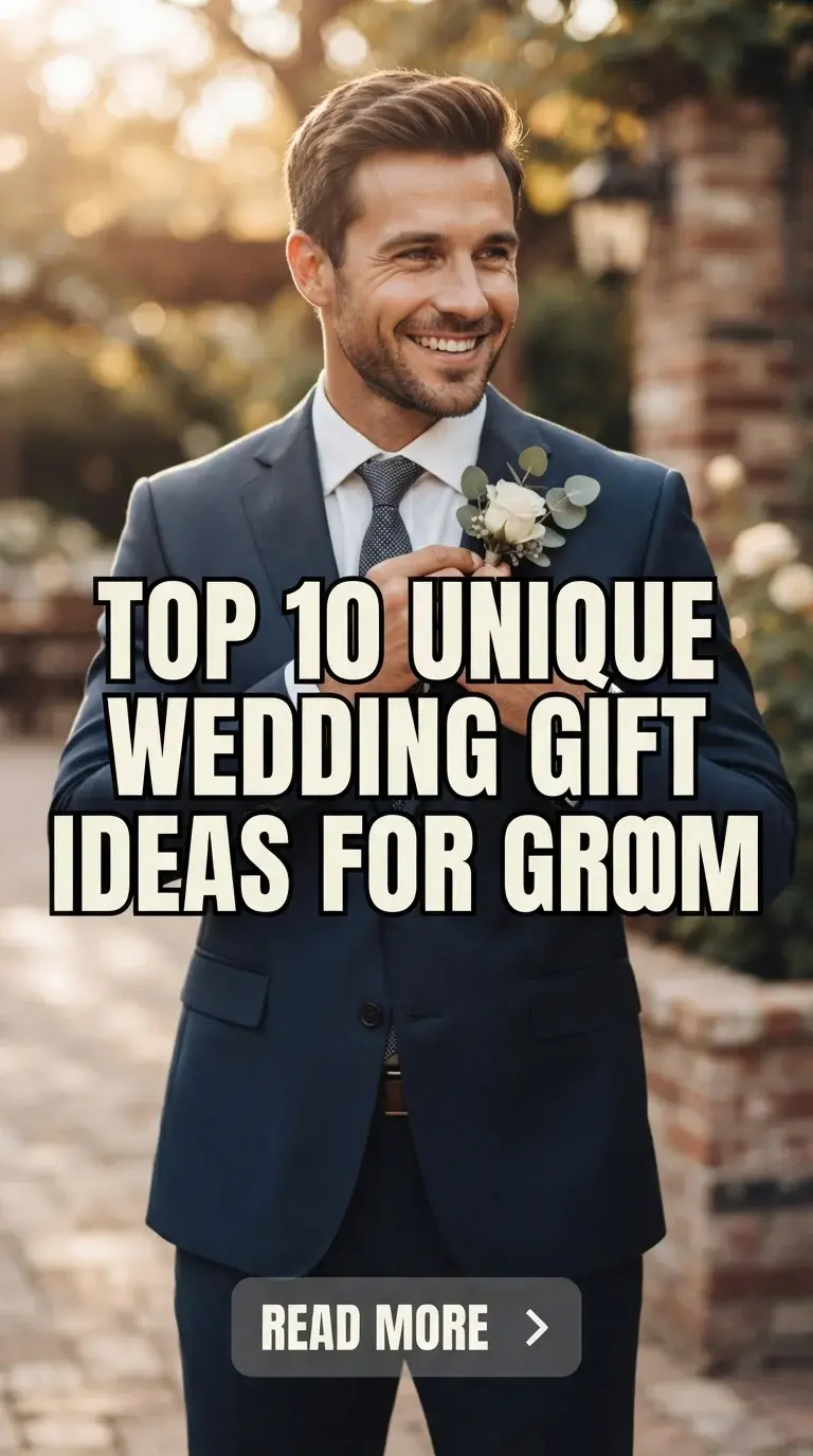 Top 10 Unique Wedding Gift Ideas for Groom