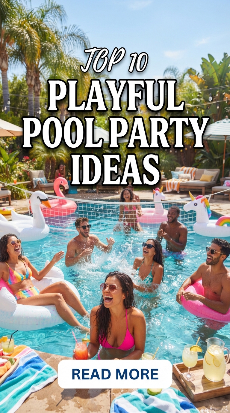 Top 10 Playful Pool Party Ideas
