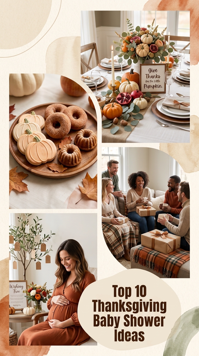 Top 10 Thanksgiving Baby Shower Ideas