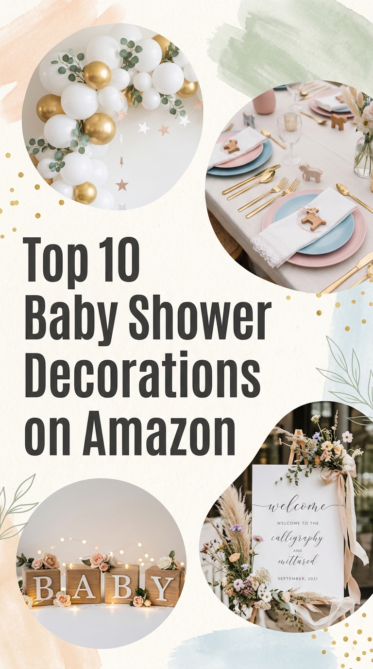 Top 10 Baby Shower Decorations on Amazon