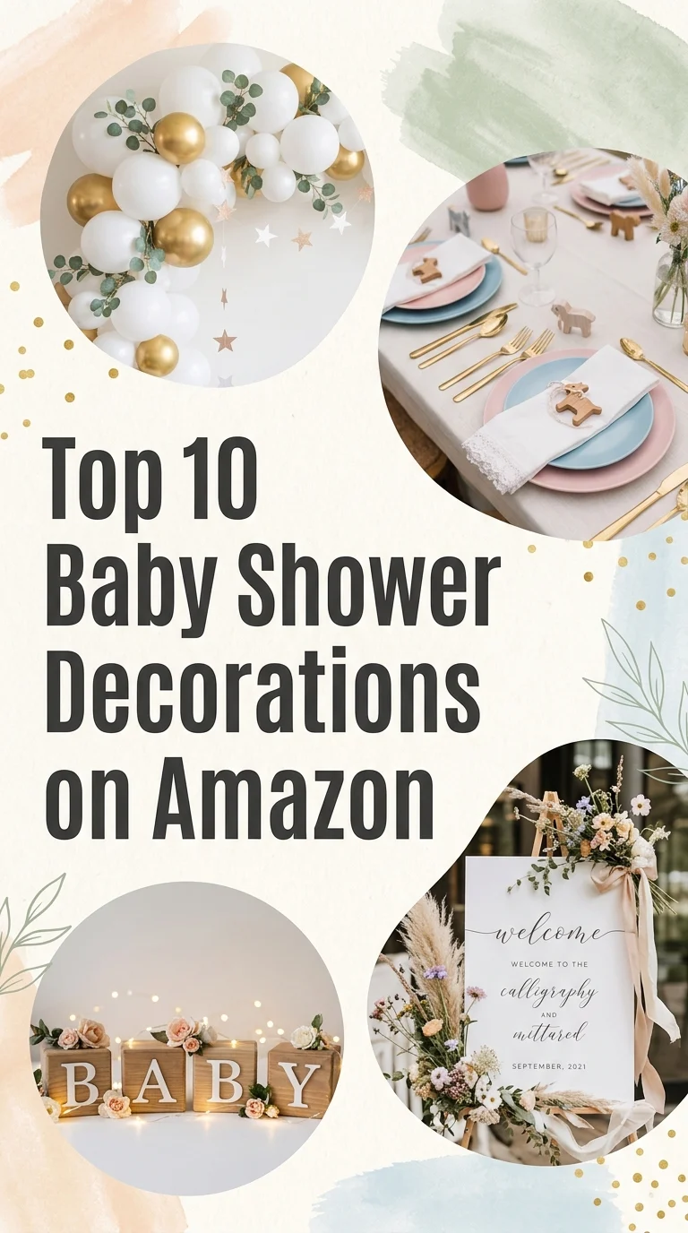 Top 10 Baby Shower Decorations on Amazon