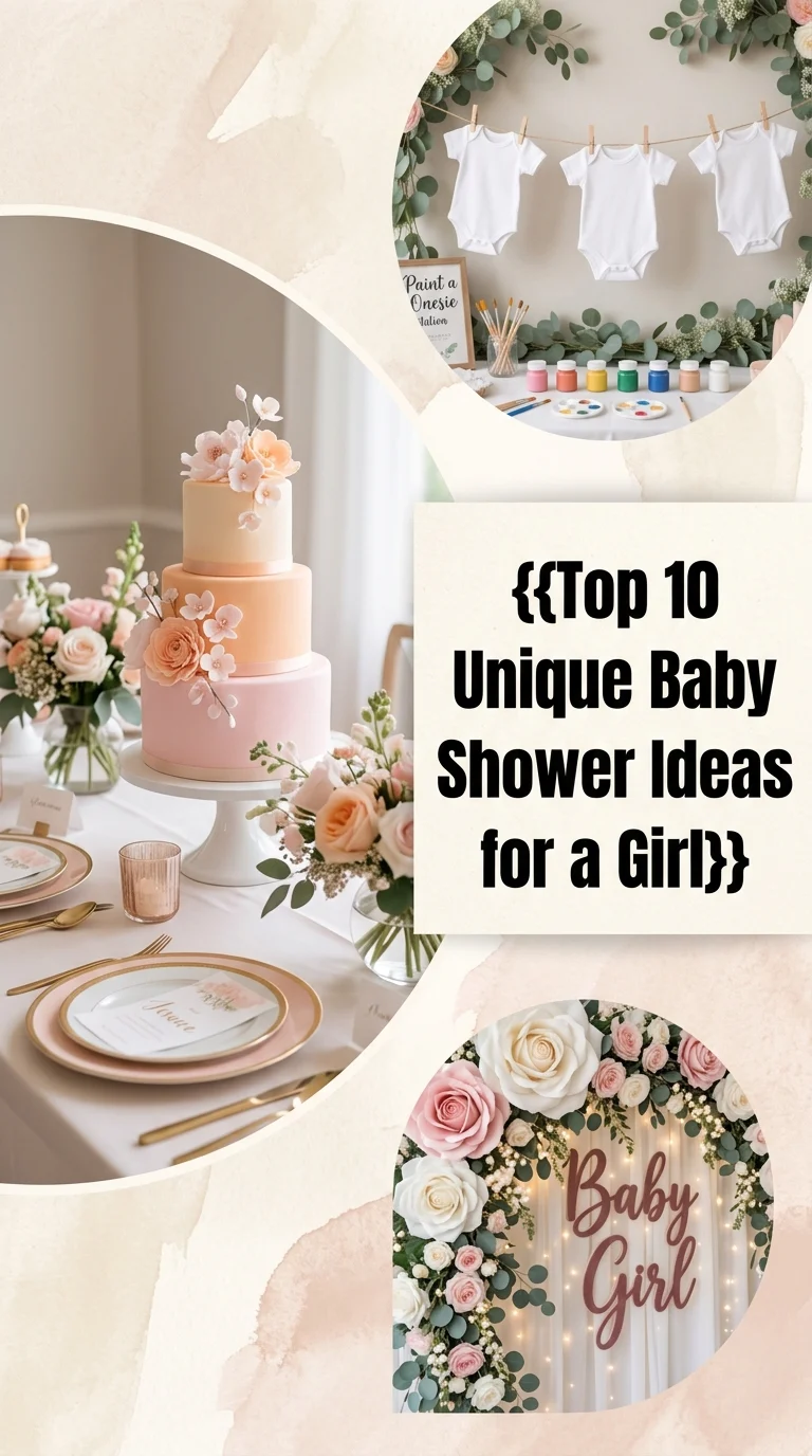 Top 10 Unique Baby Shower Ideas for a Girl