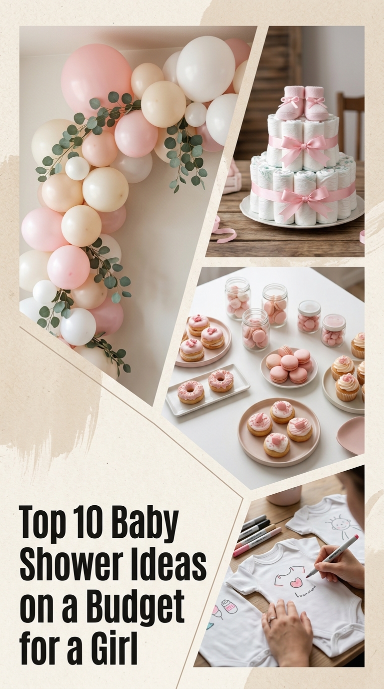 Top 10 Baby Shower Ideas on a Budget for a Girl