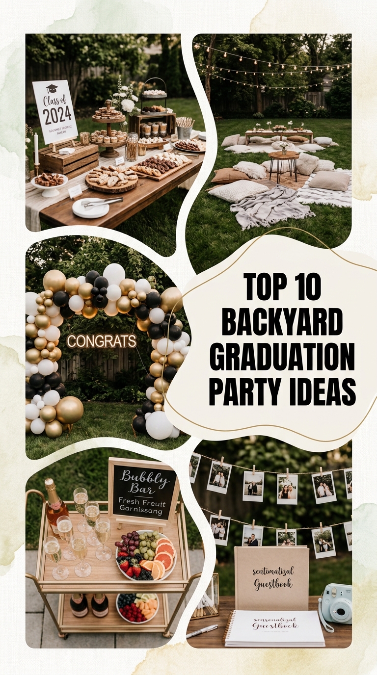 Top 10 Backyard Graduation Party Ideas