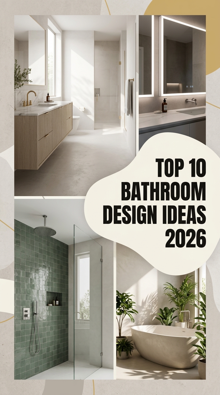 Top 10 Bathroom Design Ideas 2026