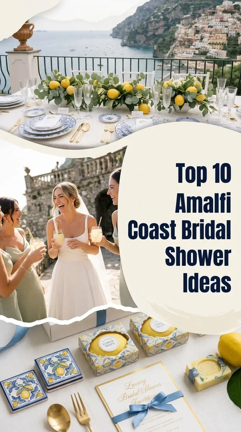 Top 10 Amalfi Coast Bridal Shower Ideas