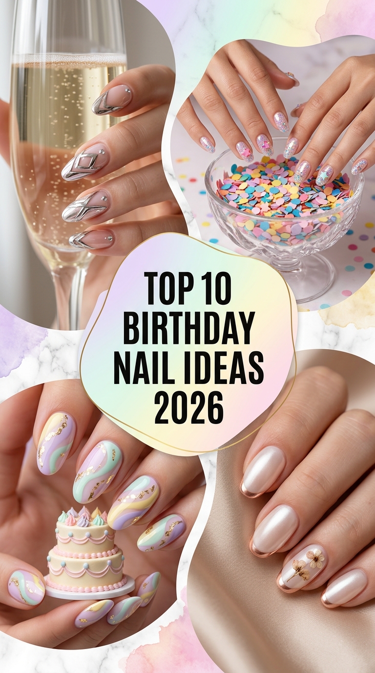 Top 10 Birthday Nail Ideas 2026
