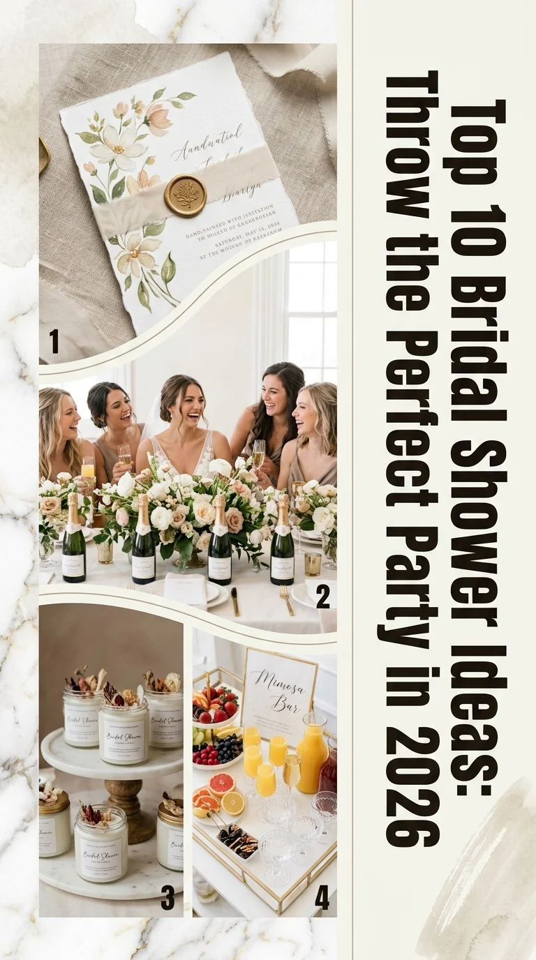 Top 10 Bridal Shower Ideas: Throw the Perfect Party in 2026