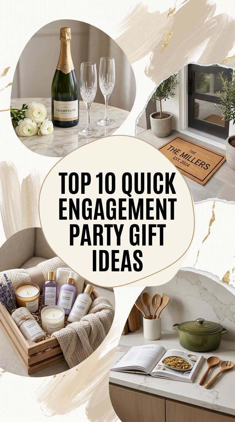 Top 10 Quick Engagement Party Gift Ideas