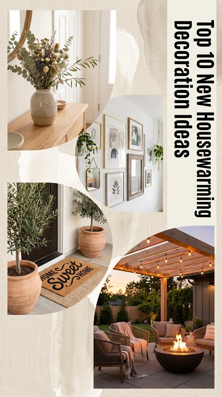 Top 10 New Housewarming Decoration Ideas
