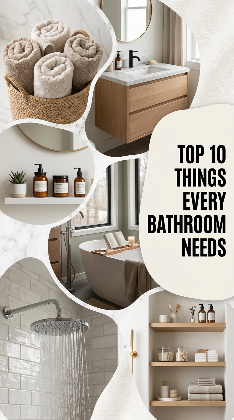 Top 10 Things Every Bathroom Needs